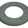 A Waterway Faceplate Vinyl Liner Return with six equidistant holes for bolts on a white background.